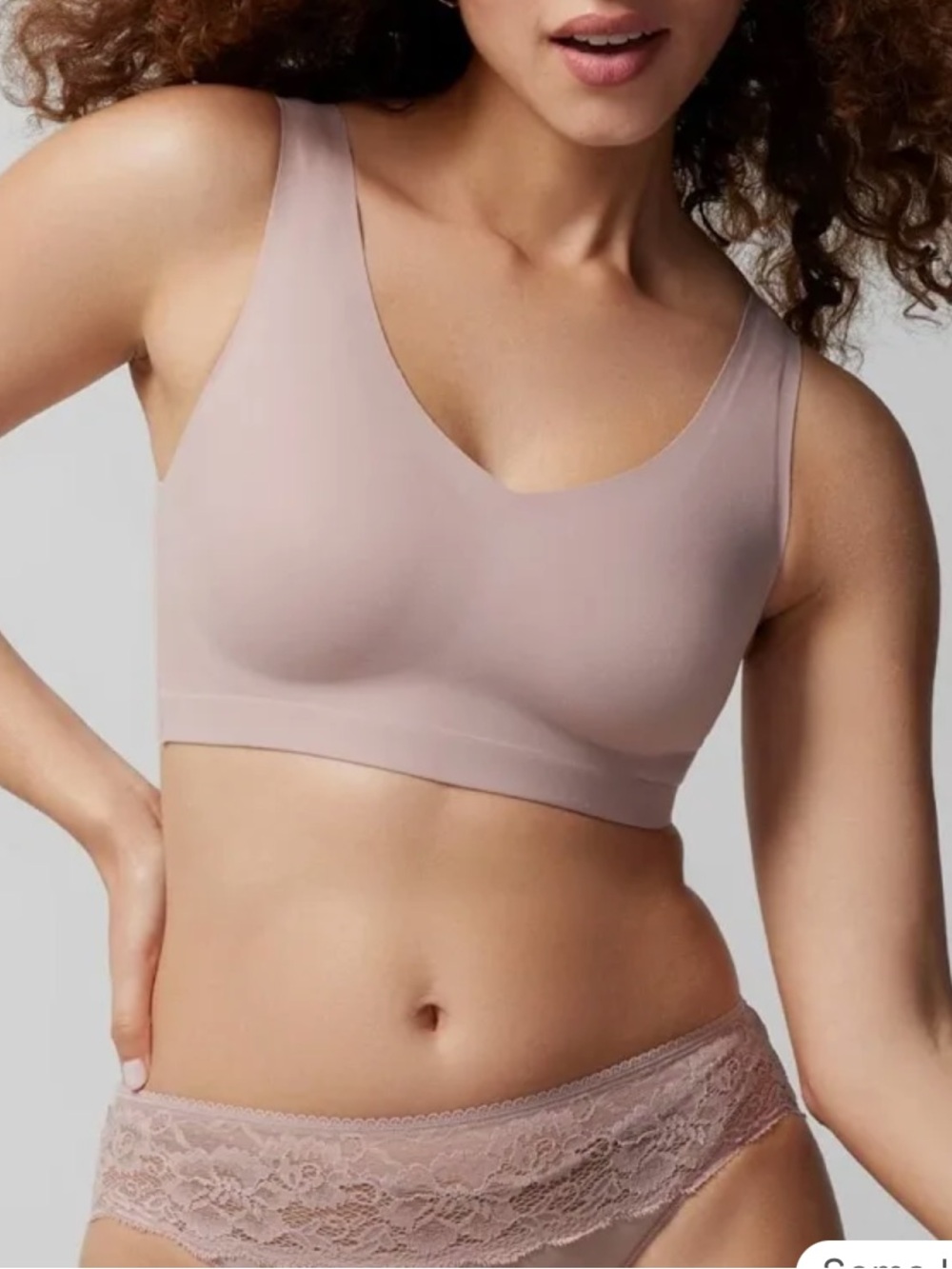 Soma Enbliss bralet blush color, size small